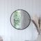 Flash Furniture 20" Round Black Metal Framed Accent Wall Mirror HFKHD-0GD-CRE8-981315-GG - alternate 5